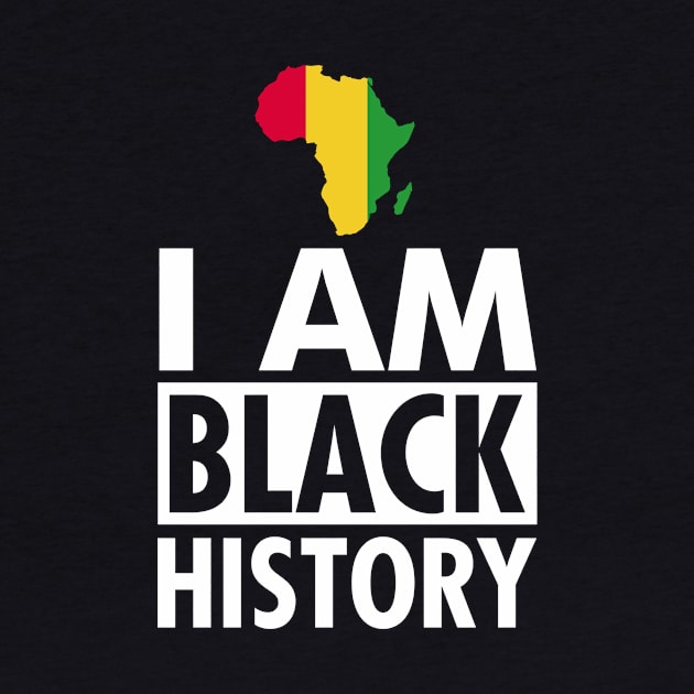 I am black history African heritage by Shirtttee